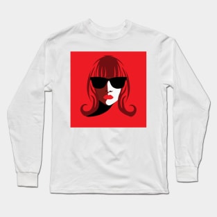 Cool Coco in Sunglasses by Raziel Long Sleeve T-Shirt